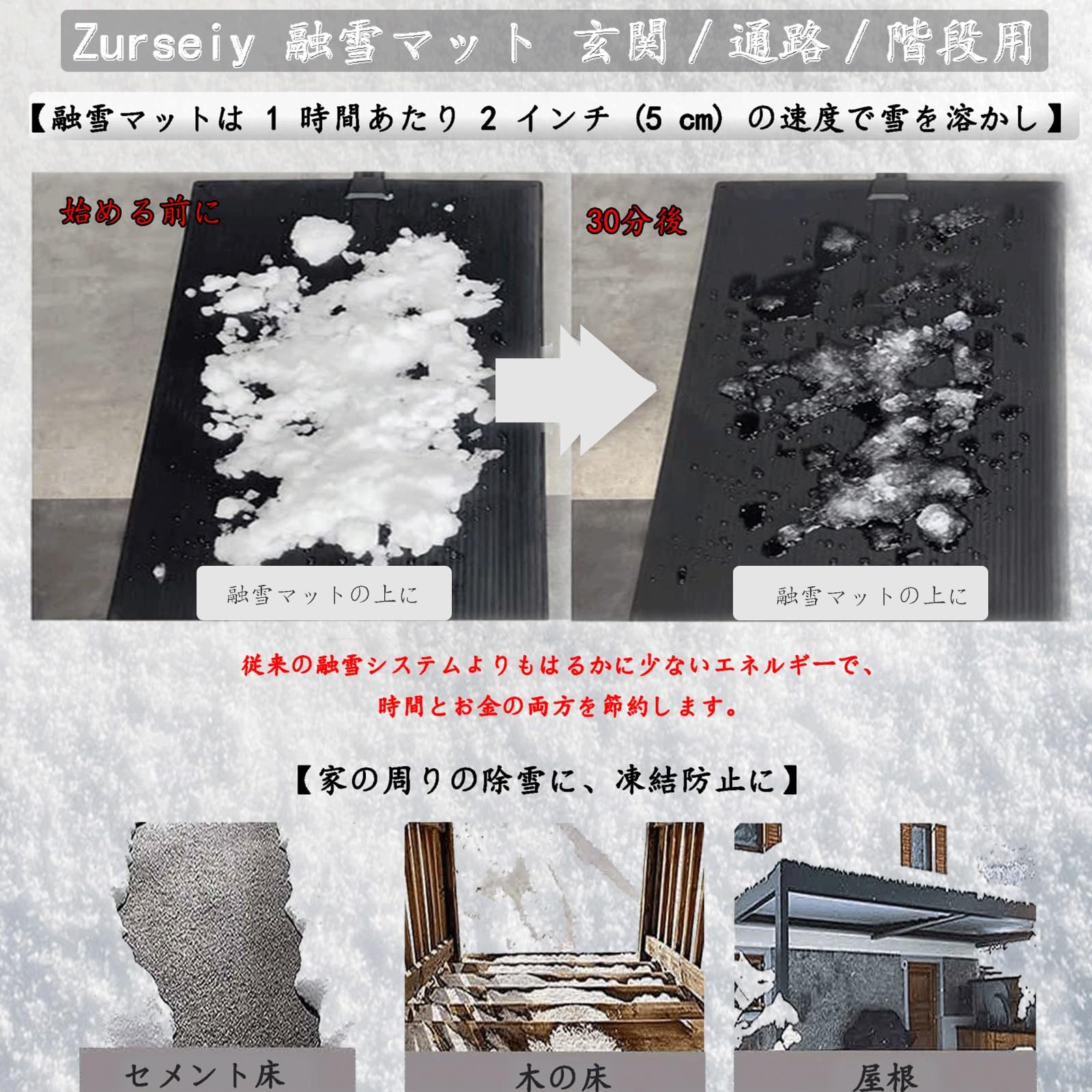 引き取り先決まりました！融雪マット11枚セット